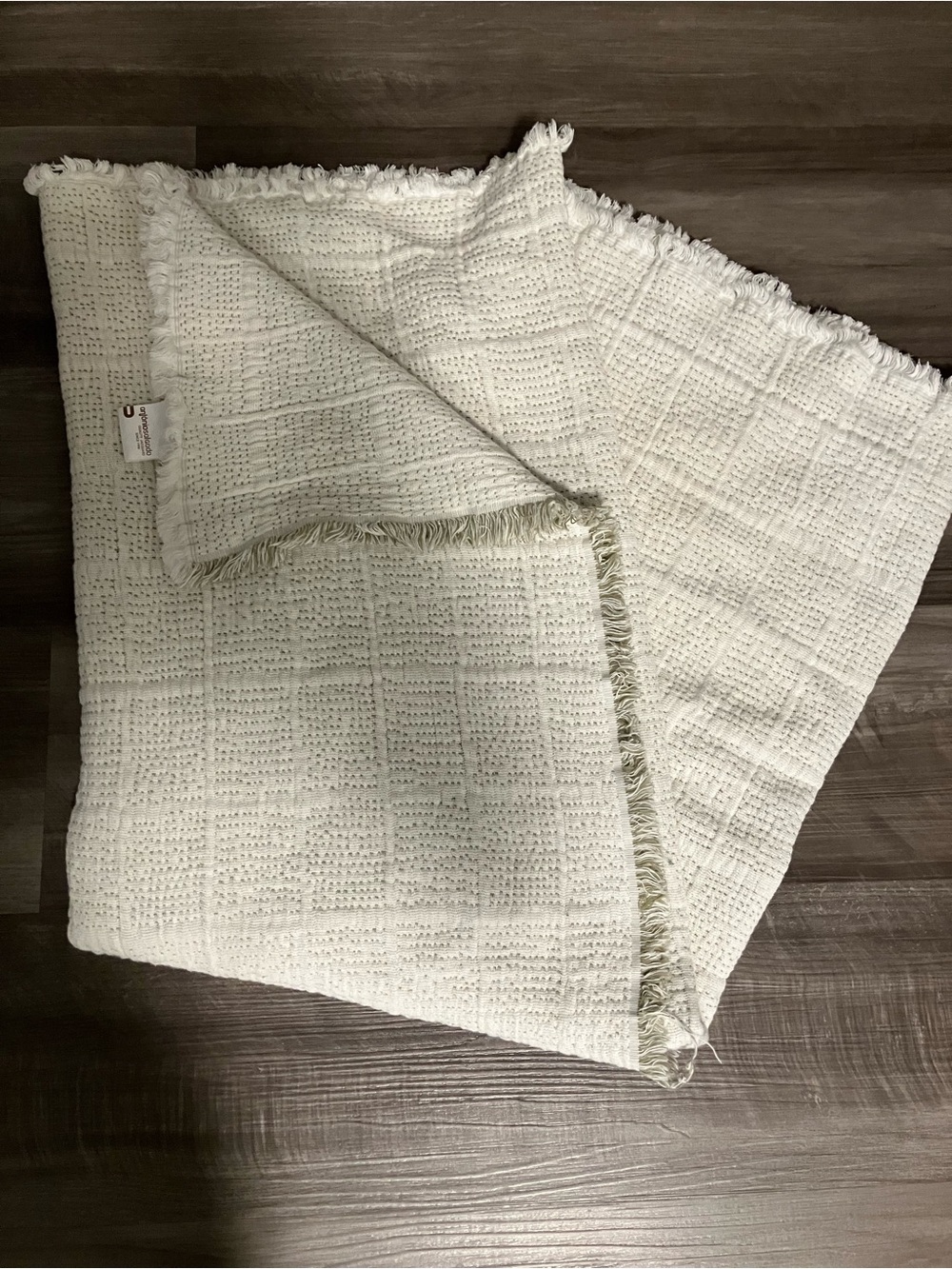 Antonio Salgado Throw Blanket 100% Cotton